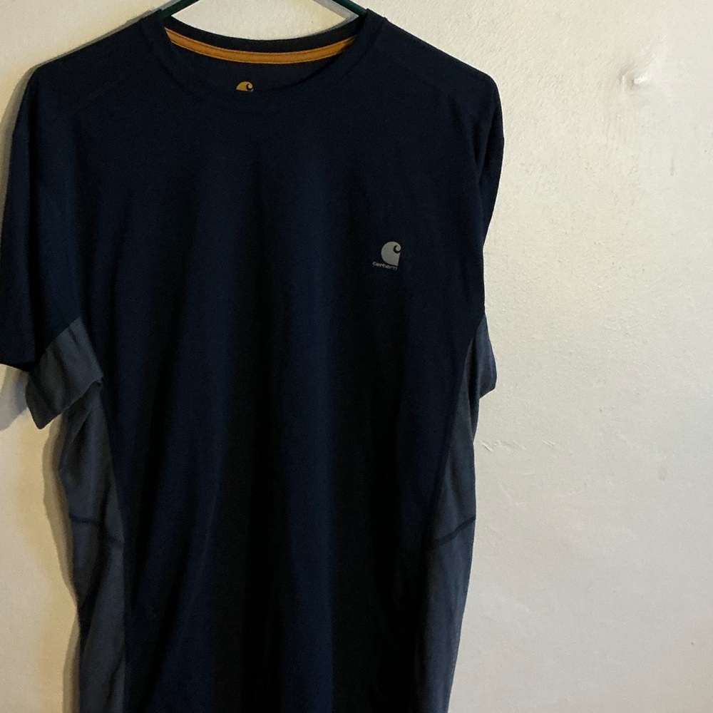 Carhartt Men's Dark Blue Short Sleeve Tee